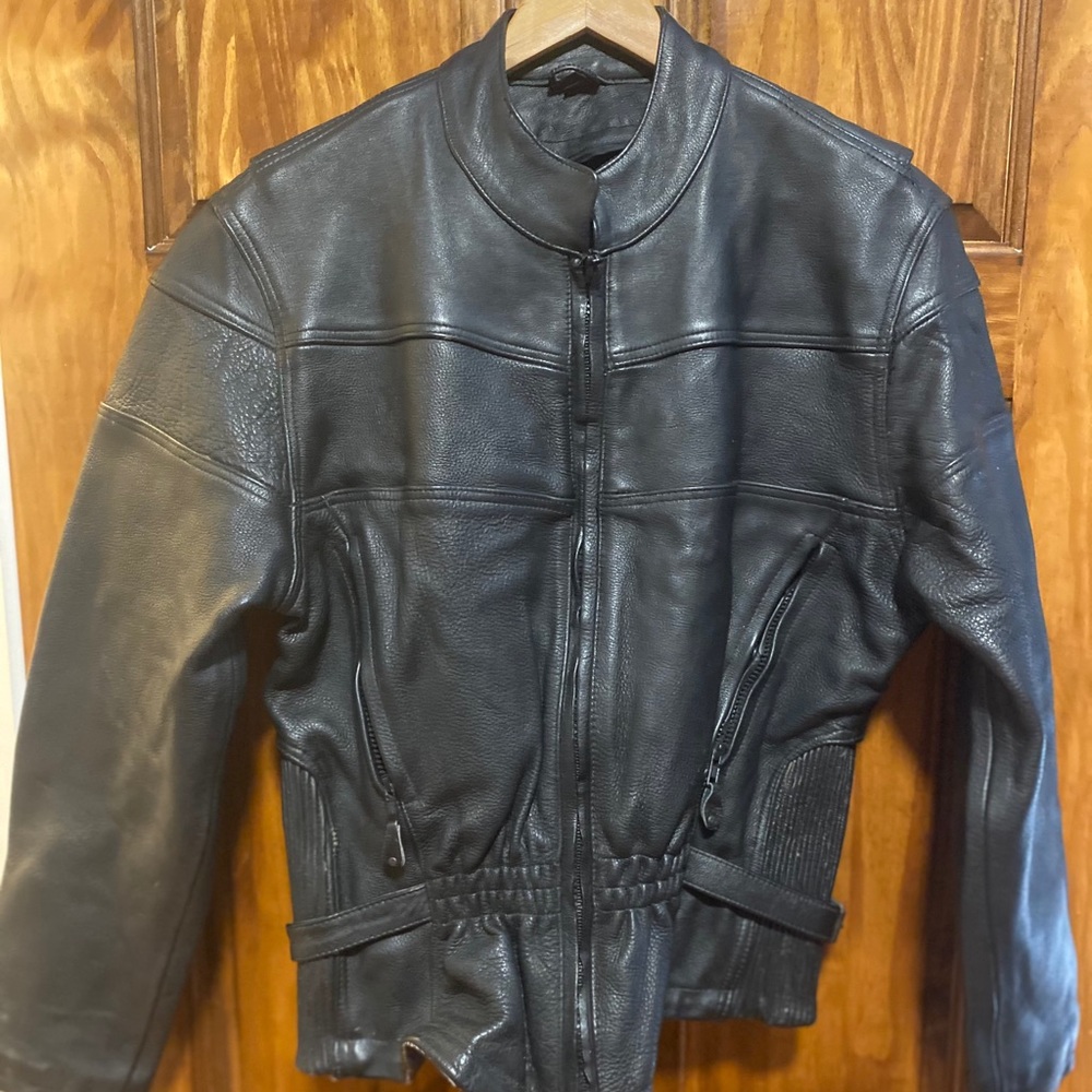 Women’s Vintage Leather Riding Jacket